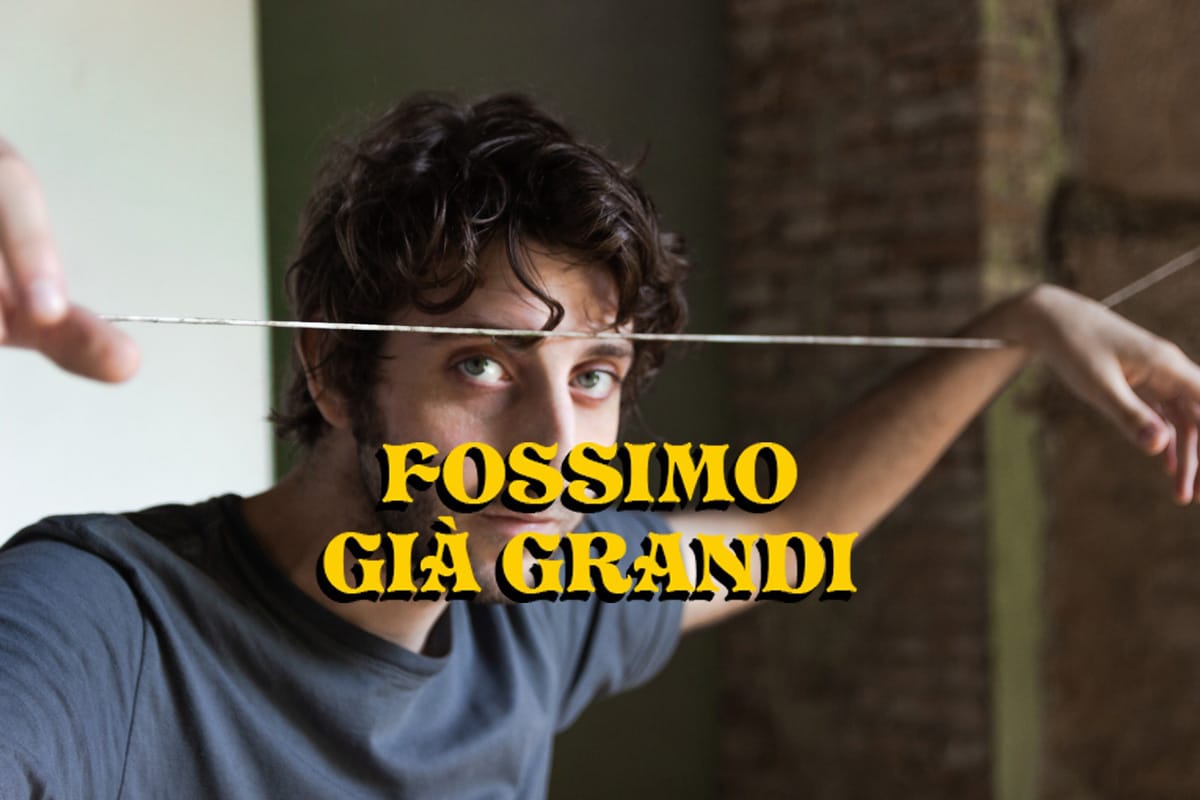Management Pre Order Eppela - Fossimo già grandi - Leandro - Progett - Voolcano music factory